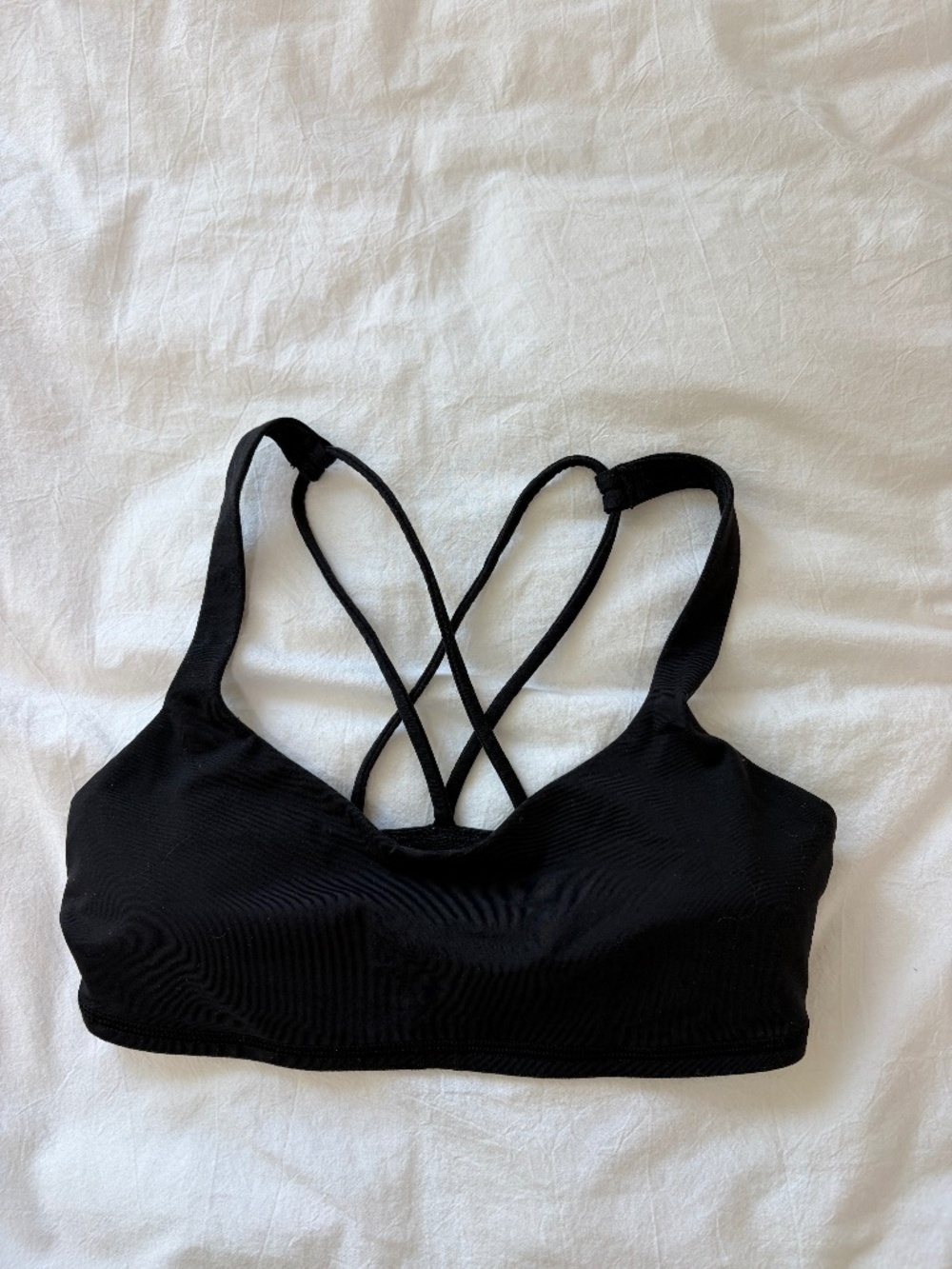 Lululemon Black Sports Bra - Fits Small, 2/4